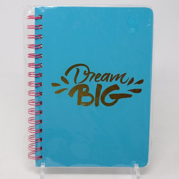 Dream Big Spiral Journal Hardcover Lined Pages Diary Back to School Notes Doodle - Picture 14 of 14